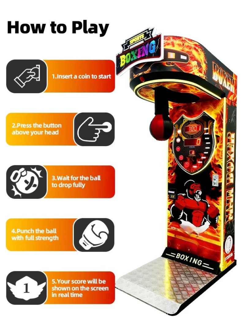 Boxer Machine Boxing Arcade Ga - Boxing Machine Arcade review and price
