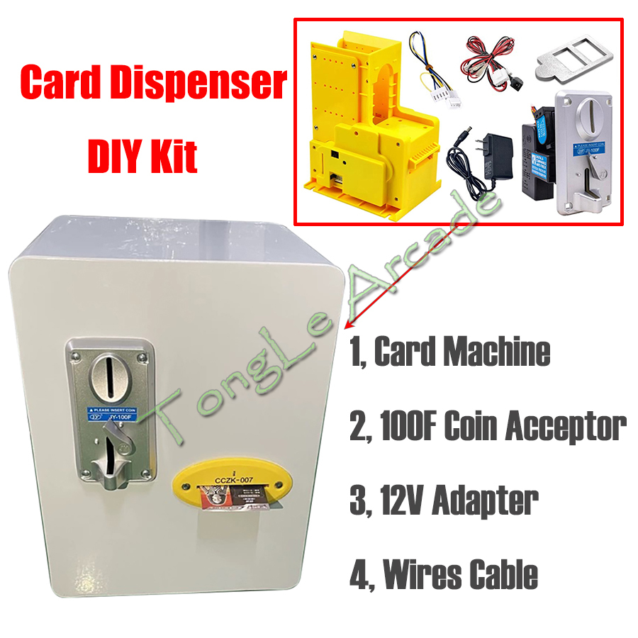 Arcade Card Dispenser DIY Kit  - Ticket Redemption Machine review and price